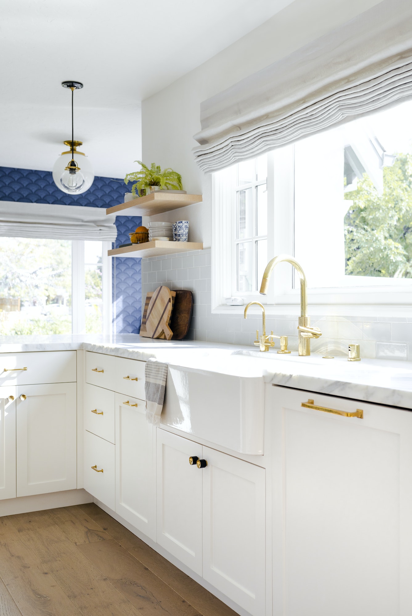 Clean home kitchen