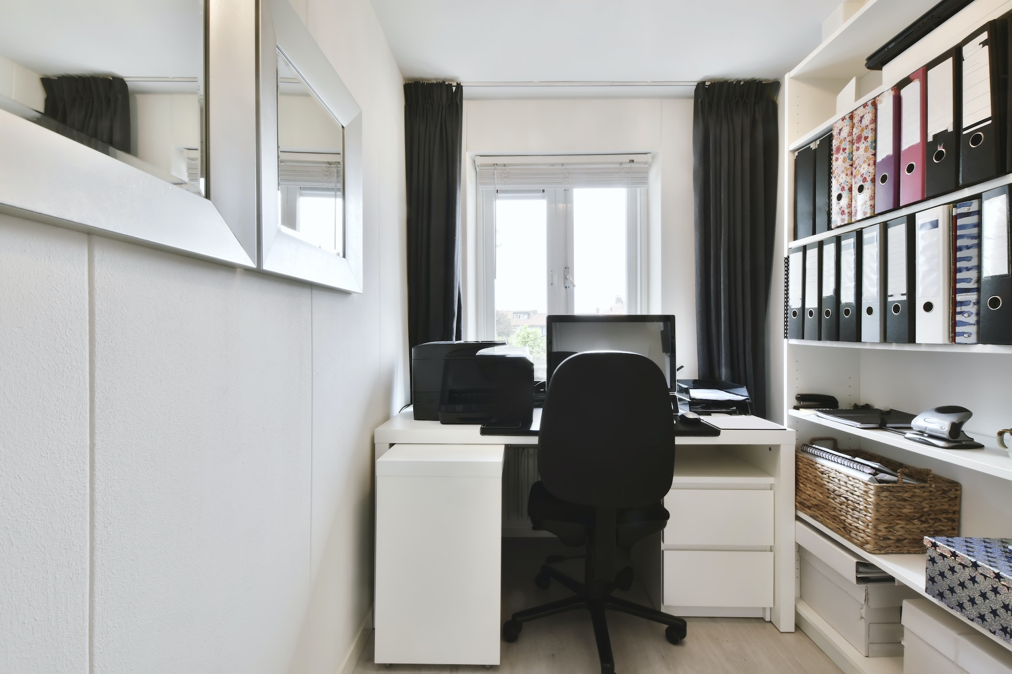A modern small work room
